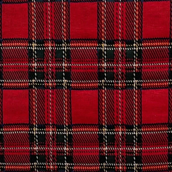 Preppy Plaid Skirt size medium Red - Picture 5 of 5